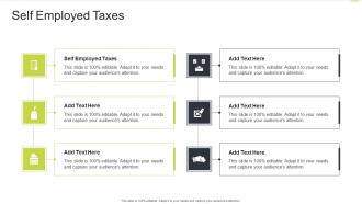 Self Employed Taxes In Powerpoint And Google Slides Cpb