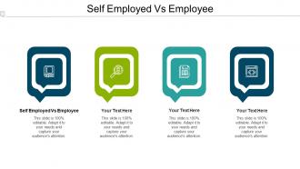Self Employed Vs Employee Ppt Powerpoint Presentation Inspiration Portrait Cpb