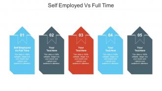 Self employed vs full time ppt powerpoint presentation pictures examples cpb