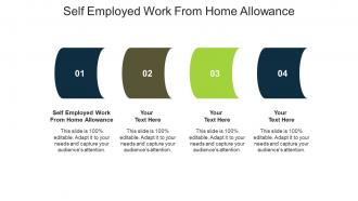 Self employed work from home allowance ppt powerpoint presentation pictures graphic tips cpb