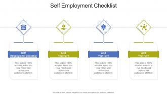 Self Employment Checklist In Powerpoint And Google Slides Cpb