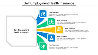 Self Employment Health Insurance Ppt Powerpoint Presentation Outline Mockup Cpb