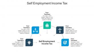 Self employment income tax ppt powerpoint presentation icon example cpb
