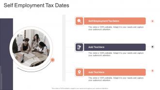 Self Employment Tax Dates In Powerpoint And Google Slides Cpb