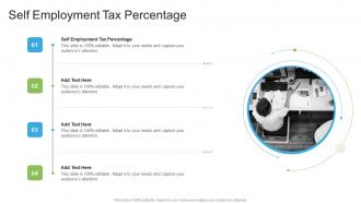 Self Employment Tax Percentage In Powerpoint And Google Slides Cpb