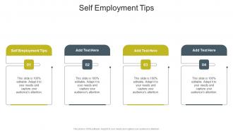 Self Employment Tips In Powerpoint And Google Slides Cpb