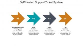 Self hosted support ticket system ppt powerpoint presentation file graphics cpb