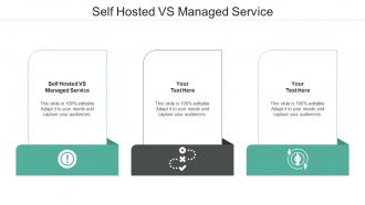 Self hosted vs managed service ppt powerpoint presentation ideas pictures cpb