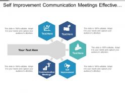 Self improvement communication meetings effective teams engagement motivation cpb