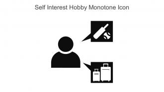 Self Interest Hobby Monotone Icon In Powerpoint Pptx Png And Editable Eps Format