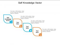 Self knowledge vector ppt powerpoint presentation ideas brochure cpb