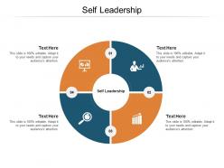 Self leadership ppt powerpoint presentation infographics graphics tutorials cpb