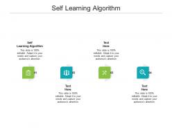 Self learning algorithm ppt powerpoint presentation professional design templates cpb