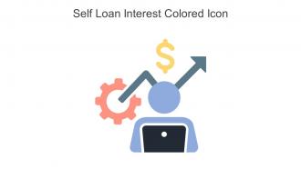 Self Loan Interest Colored Icon In Powerpoint Pptx Png And Editable Eps Format