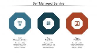 Self managed service ppt powerpoint presentation slides format cpb