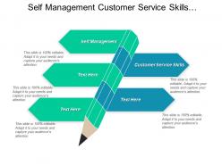 Self management customer service skills interpersonal communication strategies cpb