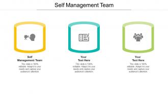 Self management team ppt powerpoint presentation file format ideas cpb