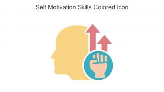 Self Motivation Skills Colored Icon In Powerpoint Pptx Png And Editable Eps Format