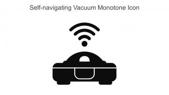 Self Navigating Vacuum Monotone Icon In Powerpoint Pptx Png And Editable Eps Format
