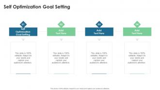 Self Optimization Goal Setting In Powerpoint And Google Slides Cpb