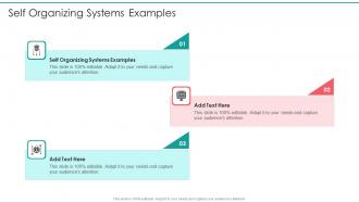 Self Organizing Systems Examples In Powerpoint And Google Slides Cpb