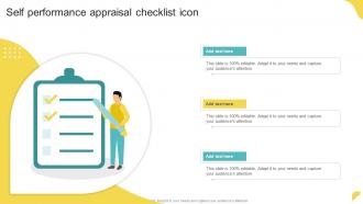 Self Performance Appraisal Checklist Icon
