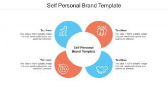 Self personal brand template ppt powerpoint presentation infographic template examples cpb