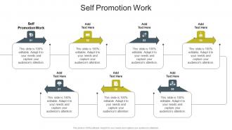 Self Promotion Work In Powerpoint And Google Slides Cpb