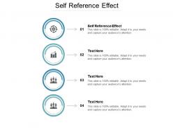 Self reference effect ppt powerpoint presentation infographic template graphics tutorials cpb