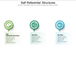 Self referential structures ppt powerpoint presentation inspiration shapes cpb