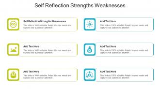Self Reflection Strengths Weaknesses In Powerpoint And Google Slides Cpb