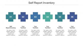 Self report inventory ppt powerpoint presentation inspiration master slide cpb