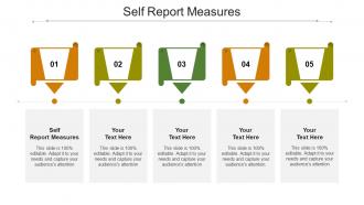 Self report measures ppt powerpoint presentation styles mockup cpb