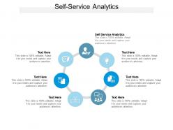 Self service analytics ppt powerpoint presentation file outfit cpb