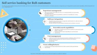 Self Service Banking For B2b Customers