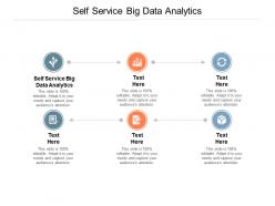 Self service big data analytics ppt powerpoint presentation infographic template portfolio cpb