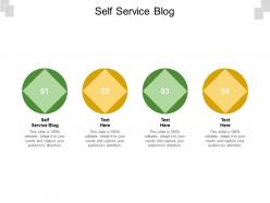 Self service blog ppt powerpoint presentation inspiration backgrounds cpb