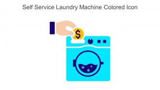 Self Service Laundry Machine Colored Icon In Powerpoint Pptx Png And Editable Eps Format