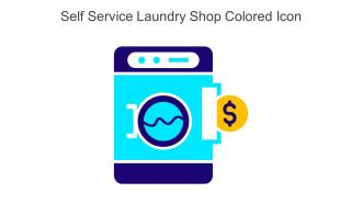 Self Service Laundry Shop Colored Icon In Powerpoint Pptx Png And Editable Eps Format