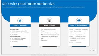 Self Service Portal Implementation Plan Deploying ITSM Ticketing