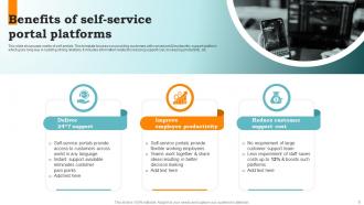 Self Service Portal Powerpoint Ppt Template Bundles Ideas Pre-designed