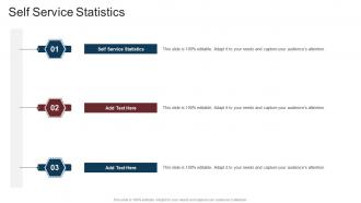 Self Service Statistics In Powerpoint And Google Slides Cpb