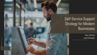 Self Service Support Strategy For Modern Businesses PPT Designs AT