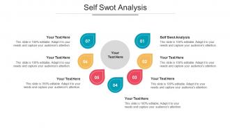 Self Swot Analysis Ppt Powerpoint Presentation Topics Cpb