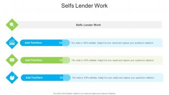 Selfs Lender Work In Powerpoint And Google Slides Cpb