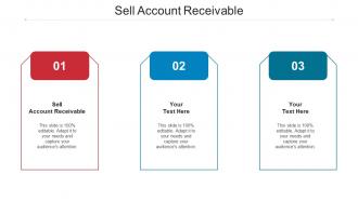 Sell Account Receivable Ppt Powerpoint Presentation Infographics Information Cpb