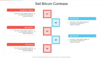 Sell Bitcoin Coinbase In Powerpoint And Google Slides Cpb
