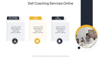 Sell Coaching Services Online In Powerpoint And Google Slides Cpb