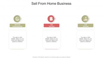 Sell From Home Business In Powerpoint And Google Slides Cpb