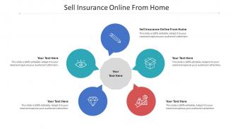 Sell insurance online from home ppt powerpoint presentation inspiration cpb
